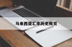马来西亚汇率历史概览
