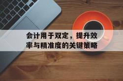 会计用于双定，提升效率与精准度的关键策略