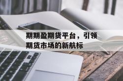 期期盈期货平台，引领期货市场的新航标