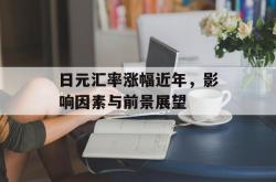 日元汇率涨幅近年，影响因素与前景展望