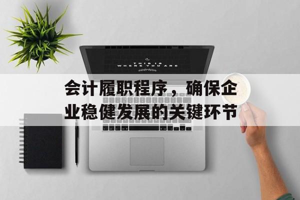 会计履职程序，确保企业稳健发展的关键环节