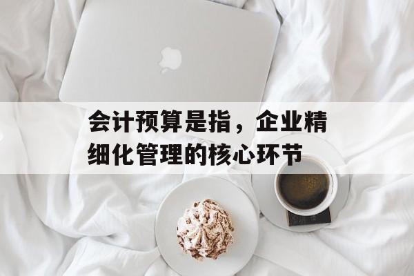 会计预算是指，企业精细化管理的核心环节