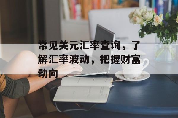 常见美元汇率查询，了解汇率波动，把握财富动向