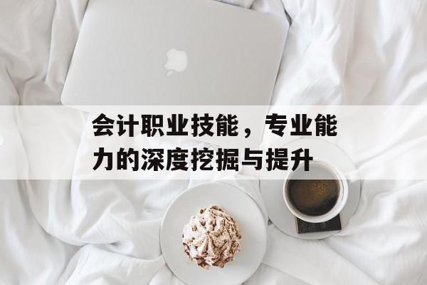 会计职业技能，专业能力的深度挖掘与提升