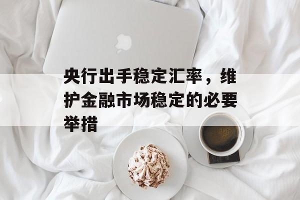 央行出手稳定汇率，维护金融市场稳定的必要举措