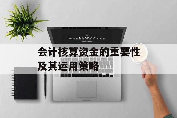 会计核算资金的重要性及其运用策略