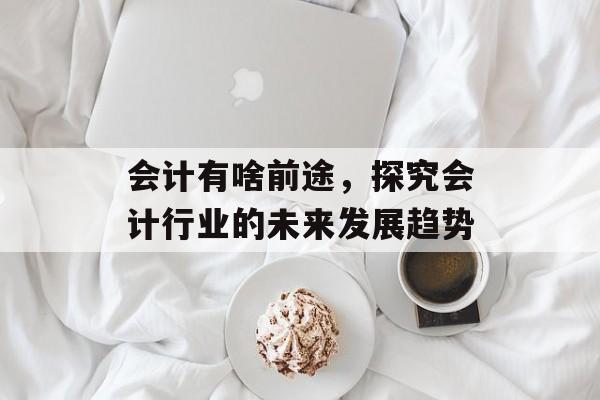 会计有啥前途，探究会计行业的未来发展趋势