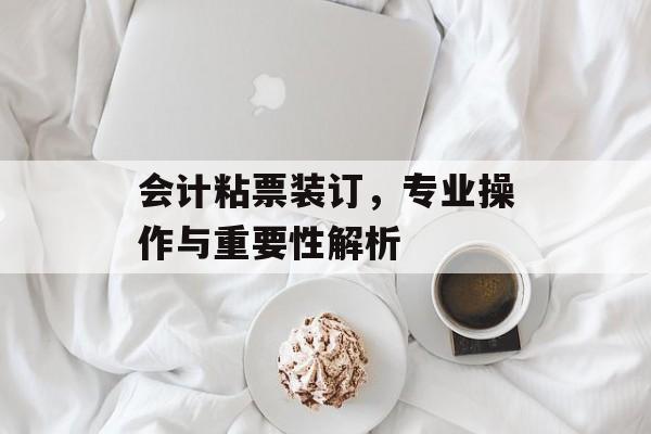 会计粘票装订，专业操作与重要性解析