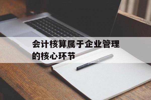 会计核算属于企业管理的核心环节