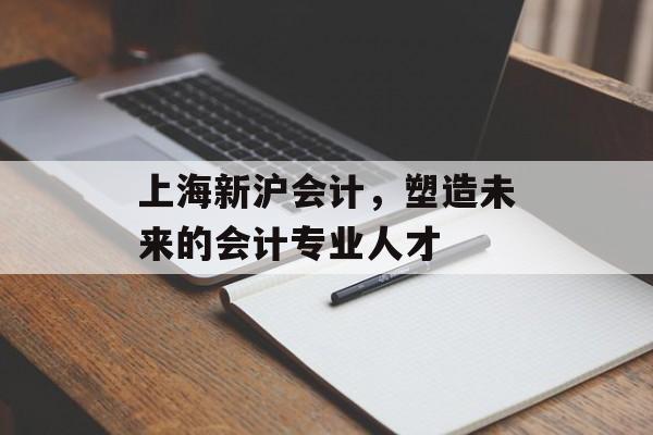 上海新沪会计，塑造未来的会计专业人才