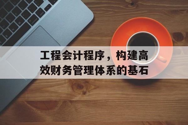 工程会计程序，构建高效财务管理体系的基石