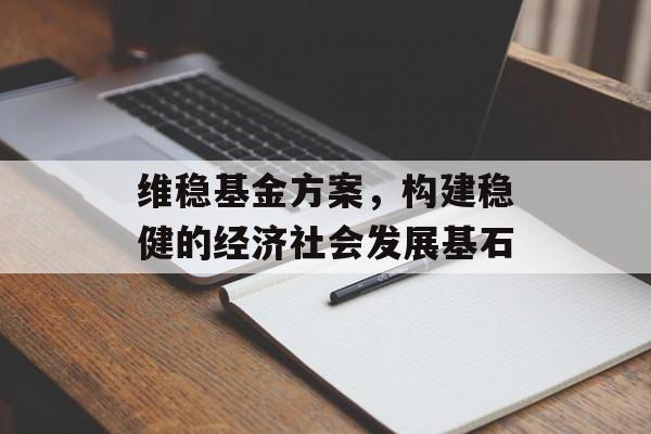 维稳基金方案，构建稳健的经济社会发展基石