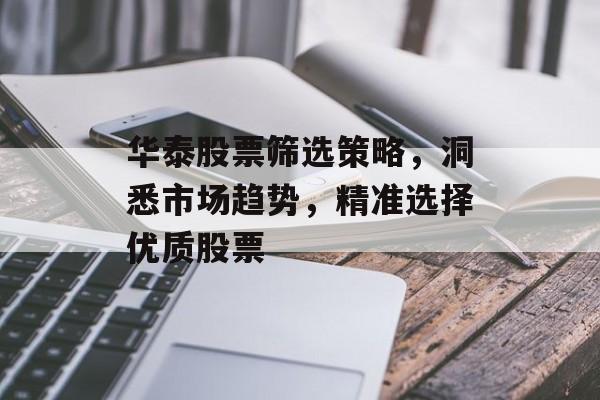 华泰股票筛选策略，洞悉市场趋势，精准选择优质股票