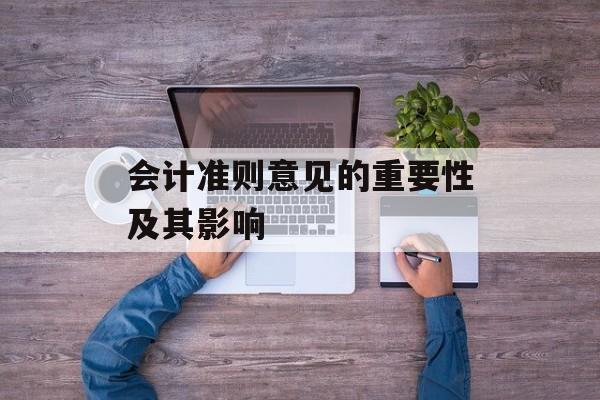 会计准则意见的重要性及其影响