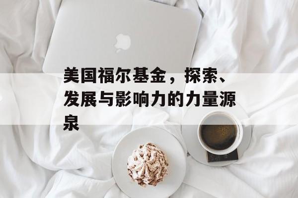 美国福尔基金，探索、发展与影响力的力量源泉