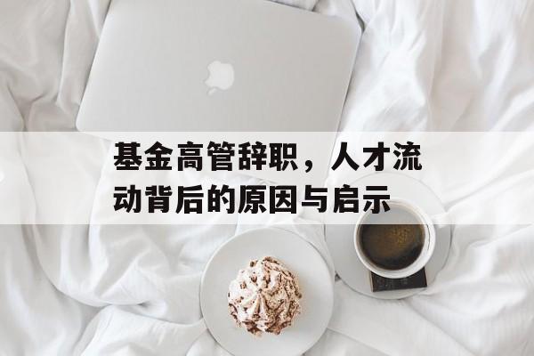 基金高管辞职，人才流动背后的原因与启示