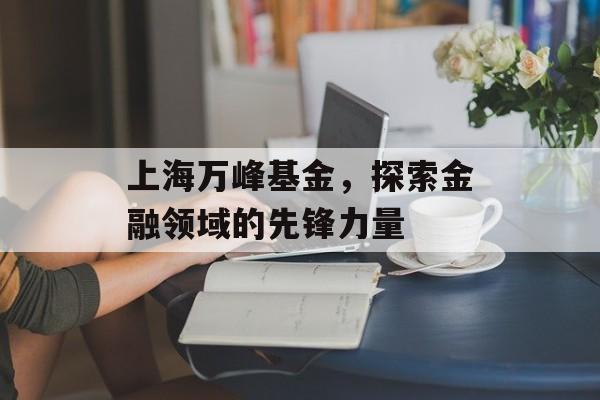 上海万峰基金，探索金融领域的先锋力量